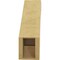 Ekena Millwork 5-inch W x 16-inch D x 16-inch H Aspen Rough Cedar Woodgrain TimberThane Knee Brace, Primed BRCUR05X16X16ASPRCPR - alternate 6